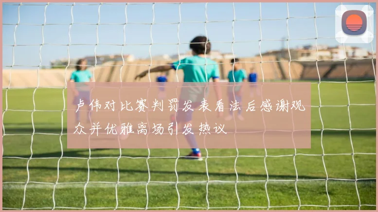 卢伟对比赛判罚发表看法后感谢观众并优雅离场引发热议